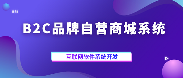 B2C品牌自營(yíng)商城系統(tǒng)開發(fā)